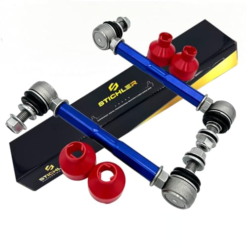 7.87-9.84'' 200-250 M12 Rear Universal Heavy Duty(HD) Adjustable Sway Bar Links Kit Replace OEM, Fit Most Cars Trucks SUVs Off-Road Vehicles Racing Specialty Use - size: 200-250 M12 Rear