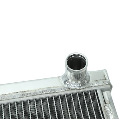 Aluminum 3Row Core Racing Radiator with Cap Fit Manual Transmission Compatible with 1984-1995 Pickup Base 4Runner SR5 L4 2.4L - size: Core Size:19.21" x 15.75" x 1.73"