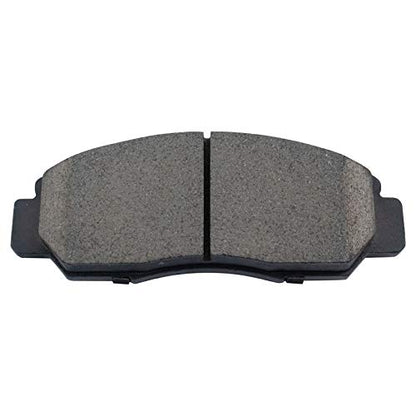 TRQ Front and Rear Brake Pad and Rotor Set Ceramic G Coated Rotors