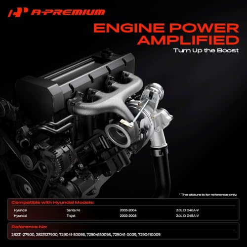 A-Premium Complete Turbocharger Turbo Kit with Gasket