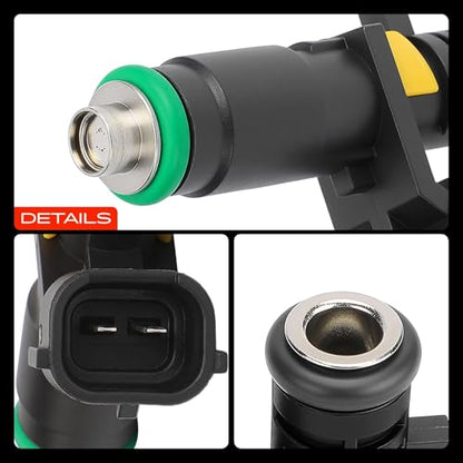 A-Premium Set of 5 Fuel Injectors Compatible with Volkswagen