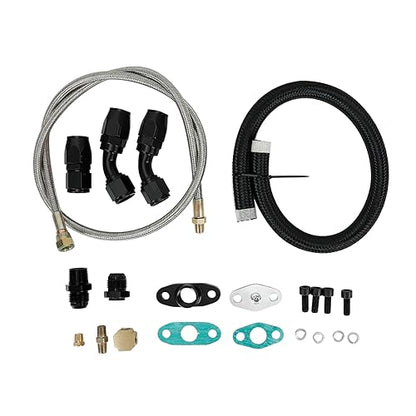 Turbo Oil Drain Line Kit for T3/T4/T04E/T60/T61/T70