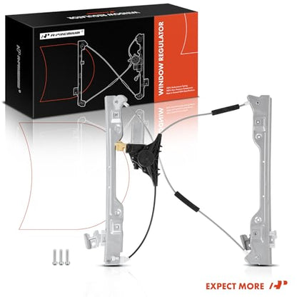 A-Premium Front Passenger Side Power Window Regulator with Motor (6-Pin) - style: Front Passenger Side