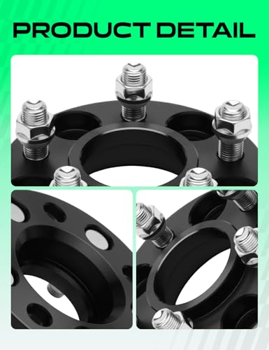 YHTAUTO 5x4.5 Hub Centric Wheel Spacers 1 Inch for Chrysler, Dodge - size: 1 Inch Thickness, style: 4 PCS