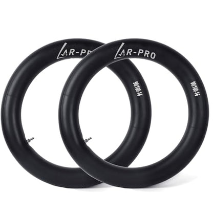 AR-PRO (2-Pack) 3.00-16 3.25/3.50-16 Inner Tubes for Dirt Bike and Off-Road Motorcycles – Heavy-Duty Butyl Rubber Tubes Compatible with 90/100-16 100/80-16 100/90-16 Tires with TR4 Straight Valve Stem - size: 3.25/3.50-16" (90/100-16), TR4 Valve