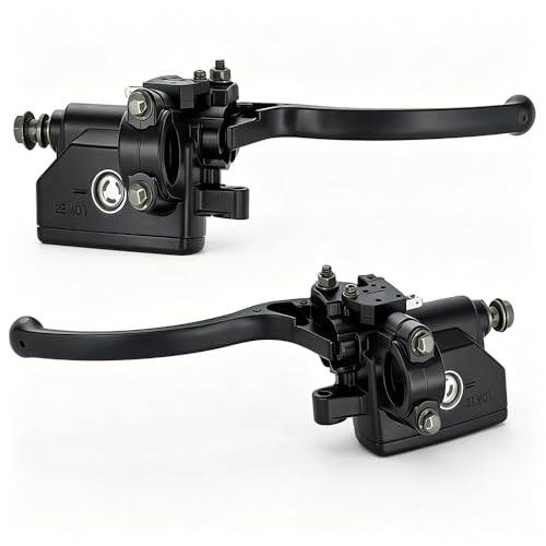 DSkoiph Hydraulic Brake Clutch Master Cylinder 7/8 Inch 22mm Handlebar Fit for Honda 80s CB Magna VF 700 750 Nighthawk Yamaha Suzuki Kawasaki 53175-MRI-671