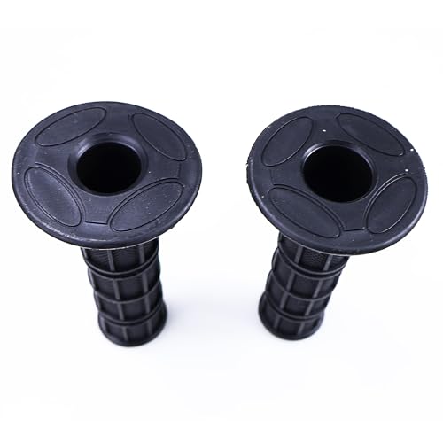 7/8" Handlebar Grips for 50cc-125cc CRF70 CRF80 TRX450 TTR90 TTR110 TTR125 PW80 RM80 DR650 KLX250 KLX300 KX65 SSR125 Pit Dirt Bike ATV Quad Motocross Motorcycles CT100U CT200U Mini Bike - color: Black