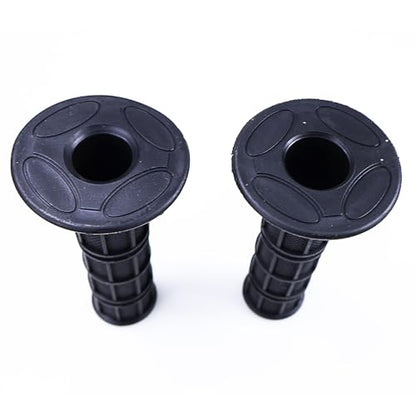 7/8" Handlebar Grips for 50cc-125cc CRF70 CRF80 TRX450 TTR90 TTR110 TTR125 PW80 RM80 DR650 KLX250 KLX300 KX65 SSR125 Pit Dirt Bike ATV Quad Motocross Motorcycles CT100U CT200U Mini Bike - color: Black