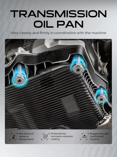 YHTAUTO Transmission Oil Pan Sump with Drain Plug for Toyota, Scion
