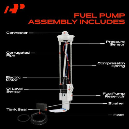 A-Premium Electric Fuel Pump Module Assembly Compatible with Polaris Ranger