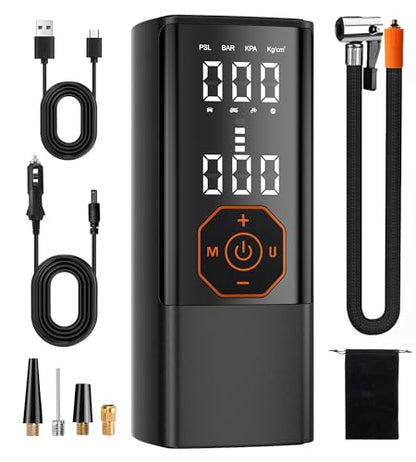 Tire Inflator Portable Air Compressor Cordless Air Pump for Car 180PSI