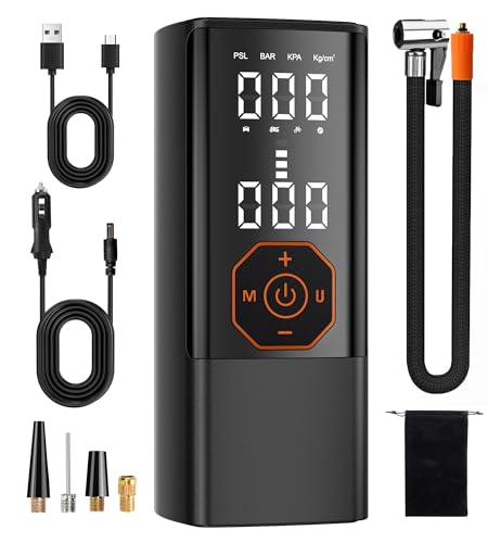 Tire Inflator Portable Air Compressor Cordless Air Pump for Car 180PSI