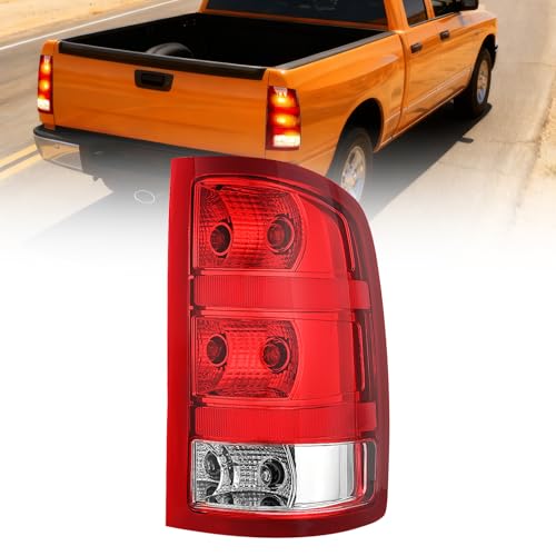 Nilight Taillight Assembly Compatible with 2007-2013 GMC Sierra 1500 - color: Passenger Side