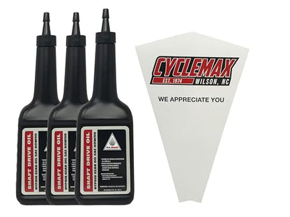 Cyclemax 3PK of Shaft Drive Oil for Honda 08208-0080