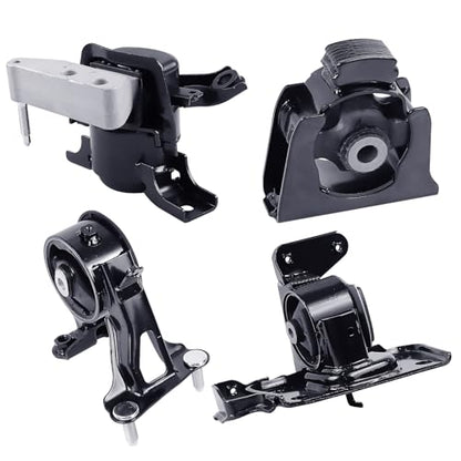 Engine Motor Mount Set & Trans Mount Compatible with 2009-2012 Toyota RAV4 L4 2.5L, 4PCS, Replacement for A62038 A62050 A62093HY A62064 - size: Rav4 L4 09-12