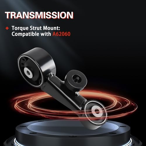 Engine Motor and Transmission Mount Kit Compatible with 2007 2008 2009 2010 2011 2012 ES350 3.5L V6 AUTO 4PCS OE: A42040 A62036HY A62060 A4288 - size: 2007-2012 ES350 3.5L