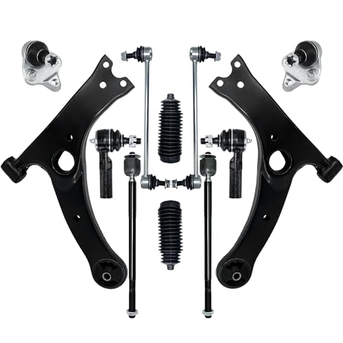 Control Arm, 12PCS Suspension Kit for 2009-2013 Toyota Corolla