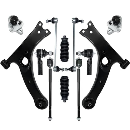Control Arm, 12PCS Suspension Kit for 2009-2013 Toyota Corolla