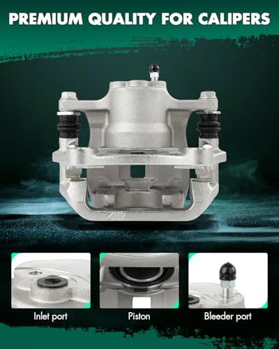 SCITOO Rear Left Disc Brake Caliper With Bracket 19B3351 - size: Rear Driver[19B3351]