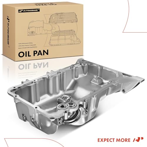 A-Premium Engine Oil Pan Sump with Drain Plug