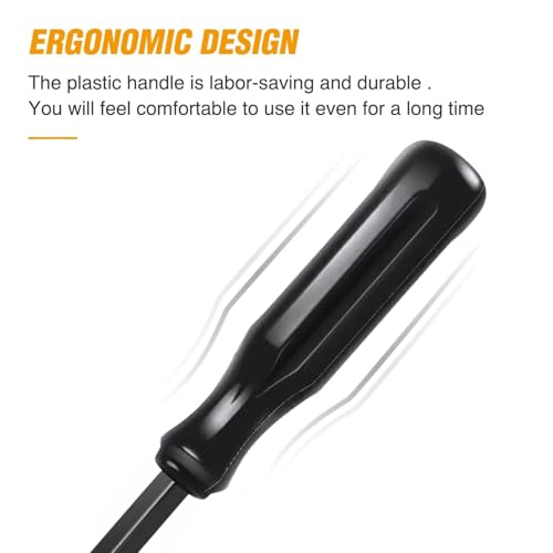 GOOACC Car Panel/Upholstery Fastener Remover Ergonomic Stainless Steel - color: Black, size: 1Pc Remover