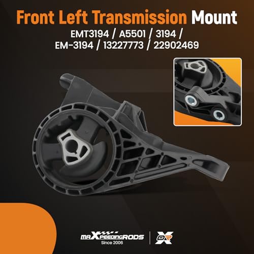 maXpeedingrods 4X Engine Motor & Trans Mount Kit for Chevrolet Malibu A5502 - style: EMT3196