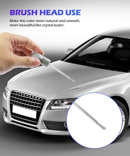 SCUARI Touch Up Paint Pen,Car Paint Pen,Car Paint Scratch Repair,Car Accessories Car Scratch Remover Pen,Car Touch Up Paint,Car Paint Scratch Repair,Paint Pen for Cars Paint Scratch Repair (Silver) - color: Silver
