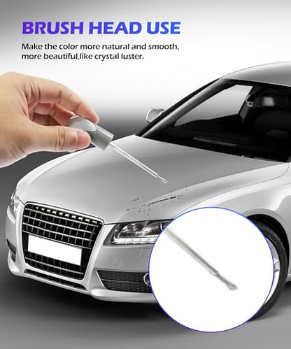 SCUARI Touch Up Paint Pen,Car Paint Pen,Car Paint Scratch Repair,Car Accessories Car Scratch Remover Pen,Car Touch Up Paint,Car Paint Scratch Repair,Paint Pen for Cars Paint Scratch Repair (Silver) - color: Silver