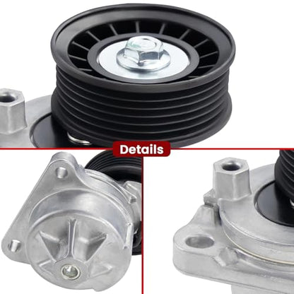 38452 Belt Tensioner Assembly with Pulley Fit for:-Ford for:-Mazda - size: 38452