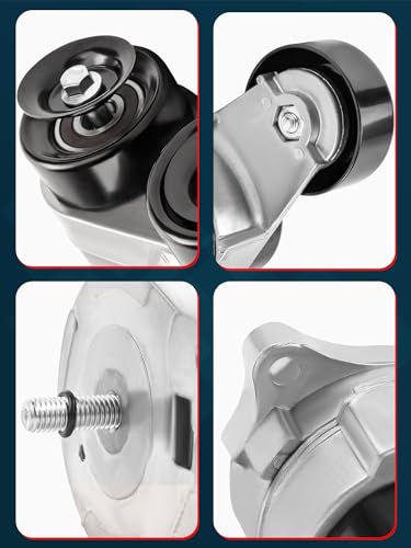 Belt Tensioner Assembly with Pulley Fit For 2003-2013 Accord Ridgeline MDX - size: 38332