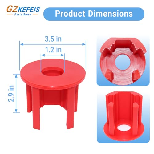 Dog Bone Engine Mount Insert Kit Fit for VW Golf GTI Rabbit MK5 2.0TSI, Fit for Audi A3 Q3 TT MK2, Fit for Jetta MK5 MK6 2.0T with Motor Mount Bolt Washer