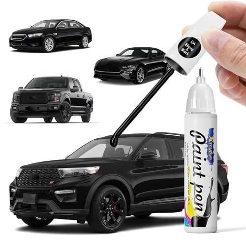 UA Ebony/Black Touch Up Paint Compatible with Ford,Automotive Paint - color: Ebony/Black (UA)