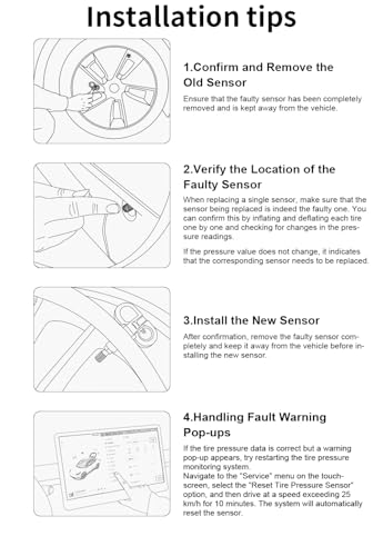 BLE Bluetooth Tire Pressure Monitoring Sensor Fit for Tesla Model 3 Y X S