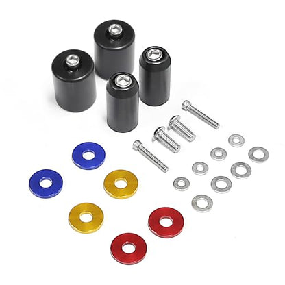 MZS Motorcycle Engine Guard Flat Out Crash Bar for HD Touring 2014-2026 - size: Touring 2014-2026