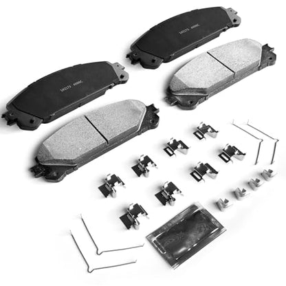 MILLISEC BC1324 Front Ceramic Brake Pads Set for NX200t/NX300h/RX350/RX450h - size: 1H 2173