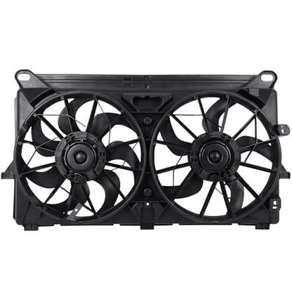 SCITOO 620653 Radiator Condenser Cooling Fan Assembly for Chevrolet & GMC