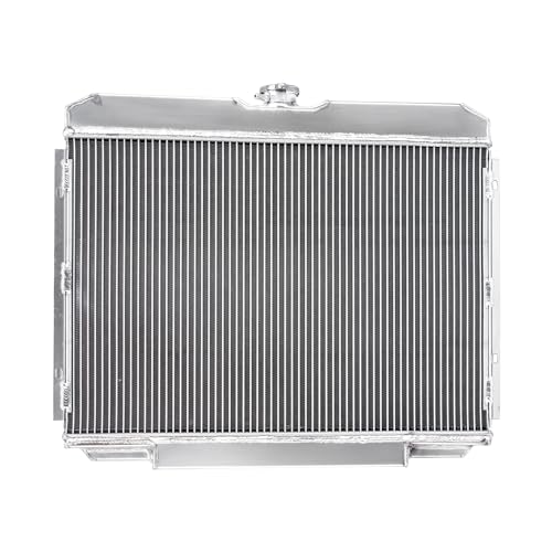 ALLOYWORKS CC338 3 Row Aluminum Radiator For 1967-1970 Ford Mustang Mercury Cougar V8