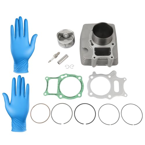ECCPP 267CC Cylinder Piston Top End Rebuild Kit for Honda for Recon 250 - size: 267.5CC-12100-HN6-000