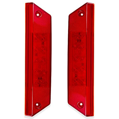 LED Tail Light for Ranger 900 800 700, Rear Taillight Compatible With Polaris Ranger 500 700 800 900 2009-2016 Replacement OEM Part# 2411099 Brake Stop Light Accessories（2411099-Red2PCS） - color: 2411099-Red2PCS