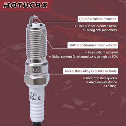 UF540 Ignition Coils & Spark Plugs Tune Up Kit, 4 Pack - size: UF540 & Spark Plugs