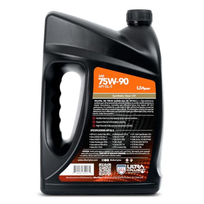 SAE 75W-90 Full Synthetic Gear Oil API GL-5 MT-1 Limited Slip 1 Gallon - size: 1 Gallon