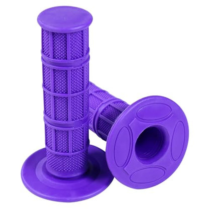 7/8" Handlebar Grips for 50cc-125cc CRF70 CRF80 TRX450 TTR90 TTR110 TTR125 PW80 RM80 DR650 KLX250 KLX300 KX65 SSR125 Pit Dirt Bike ATV Quad Motocross Motorcycles CT100U CT200U Mini Bike - color: Purple