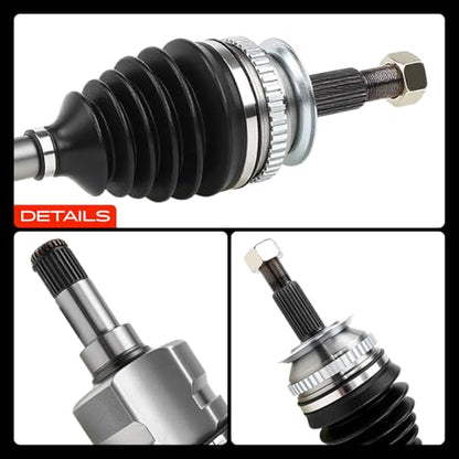 A-Premium Front Left Driver Side CV Axle Shaft Assembly - style: Front Driver Side