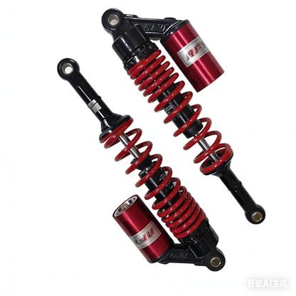 14.17-Inch Rear Shock Absorber Suspension Motorcycle ATV Quad - color: Red Black