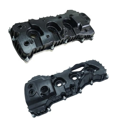 Engine Valve Cover Set Compatible with Ford F-150 2013-2017, Expedition 2015-2017, Transit 150 250 350 2015-2022, Lincoln Navigator 2015-2017, Direct Replace Part # BL3Z-6582-H DL3Z-6582-C