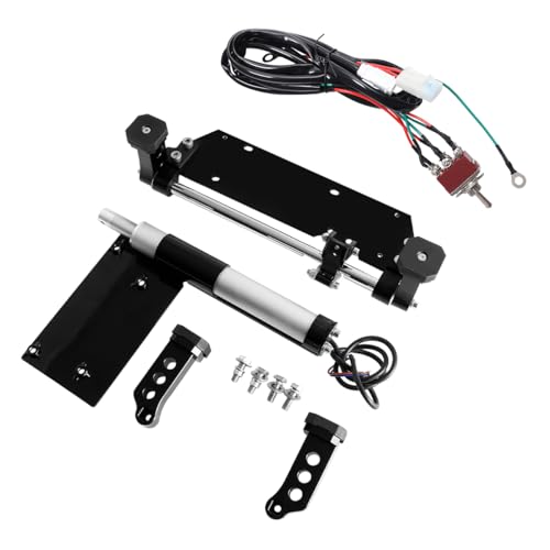 Electric Center Stand/Air Ride Suspension Tank Fits for Harley Touring 2017-2025 Bagger Road King, Road Glide, Street Glide, Electra Glide, Ultra-Classic - color: Electric Center Stand/Air Ride Kits