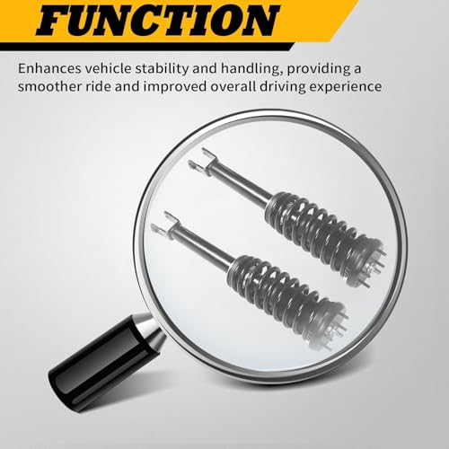2PCS Front Shock Absorber Struts Compatible with XF RWD 09-15