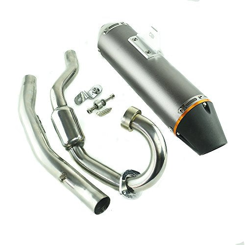 Motorcycle Full Exhaust Muffler System Pipe Slip On For TTR230 2005-2016