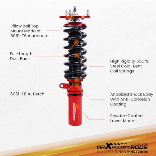 maXpeedingrods Coilovers for BMW 5 series E60 Sedan RWD 2004-2010