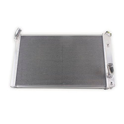 OHOB-COOL 3 Row Aluminum Radiator Replacement For 1973-1976 1974 1975 Chevy Corvette 5.7L 7.4L V8 - size: 73-76 chevy